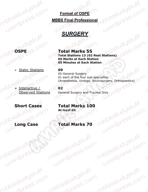 Surgery-OSPE-TOS